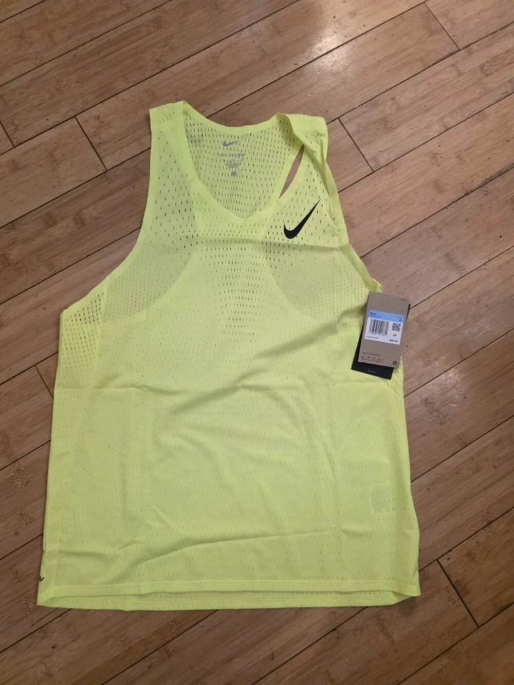 Nike AeroSwift Dri-FIT ADV Singlet Running Shirt Men’s Size M FN4231-702